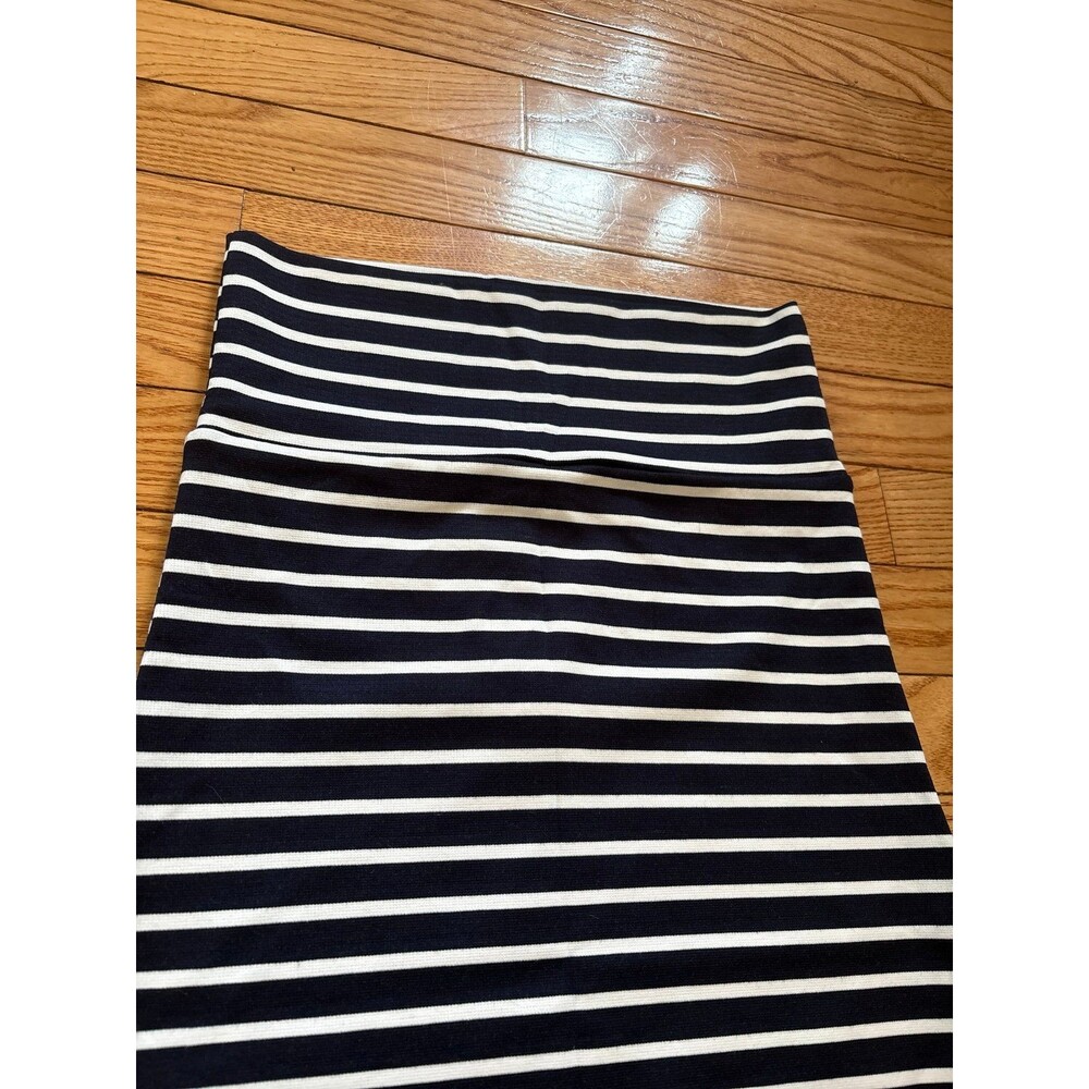 Womens pencil skirt basic black white pinstripe jack skeleton halloween cosplay